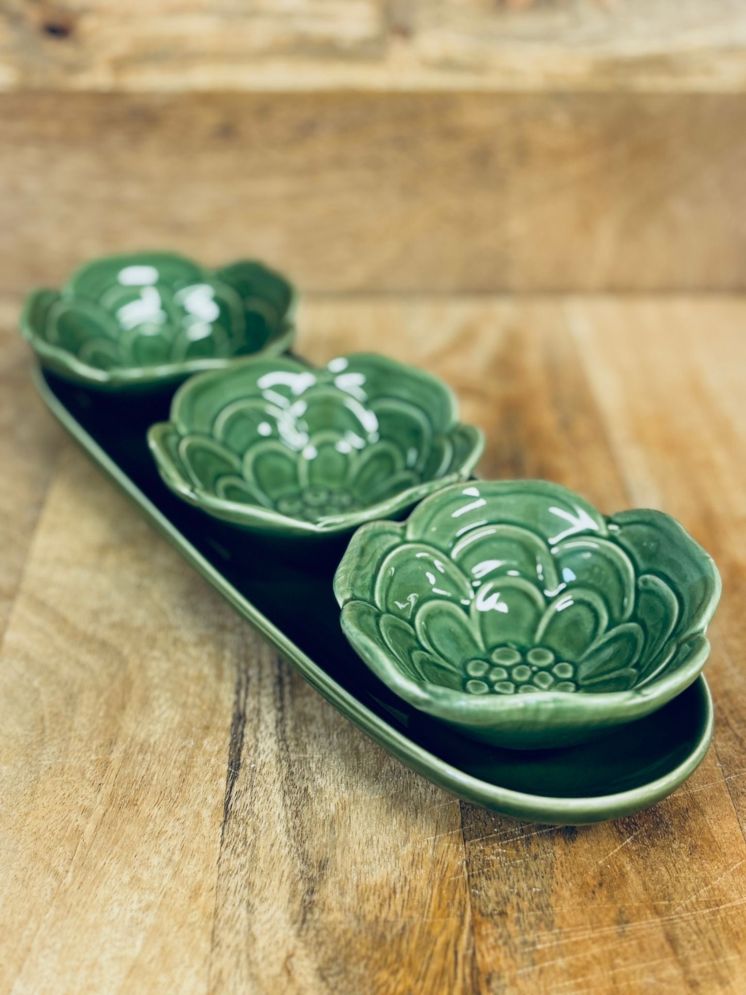 Aperitiefschaal Groen