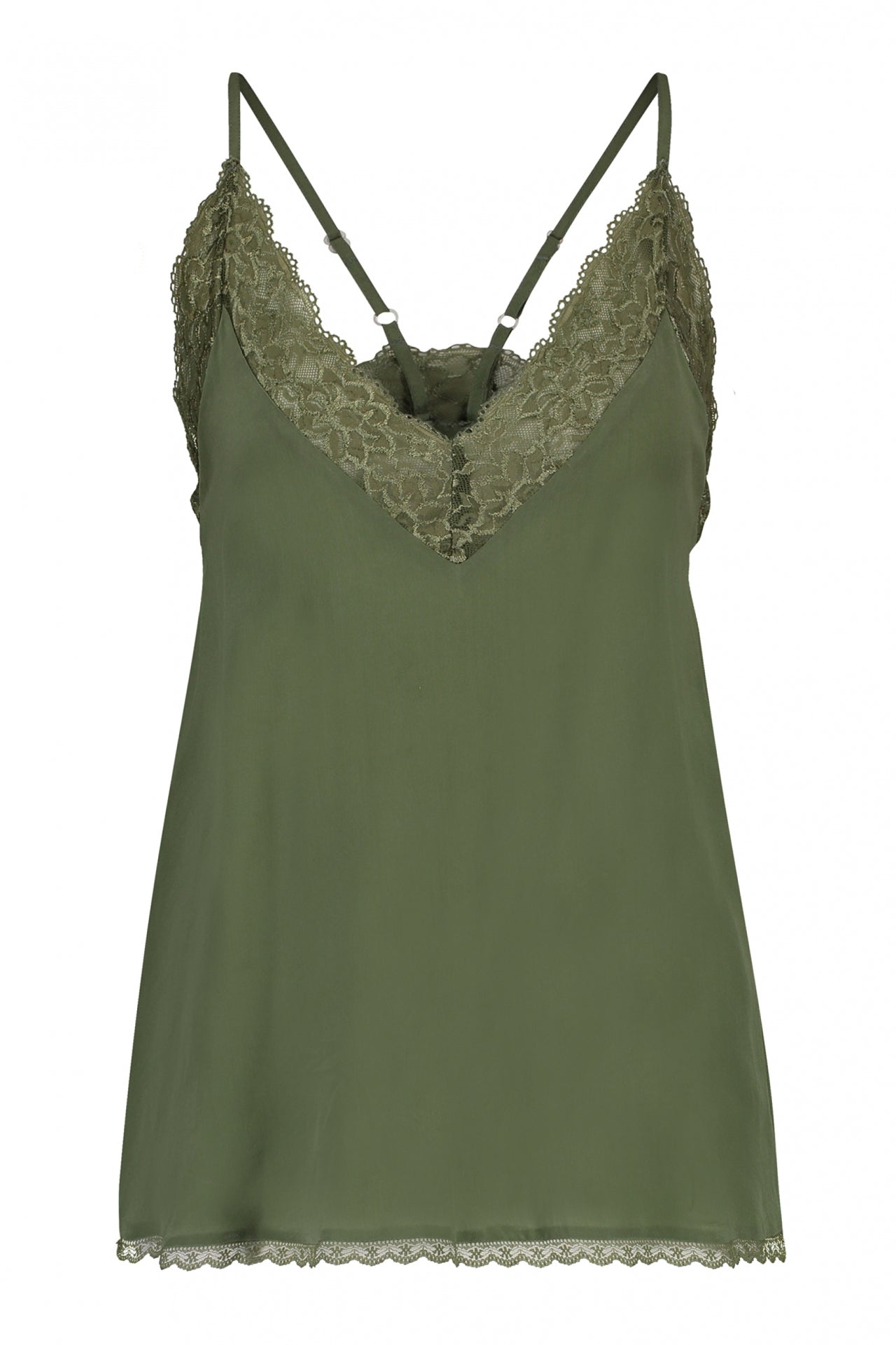 Formentera Singlet in het groen en zwart voor dames van Ibana