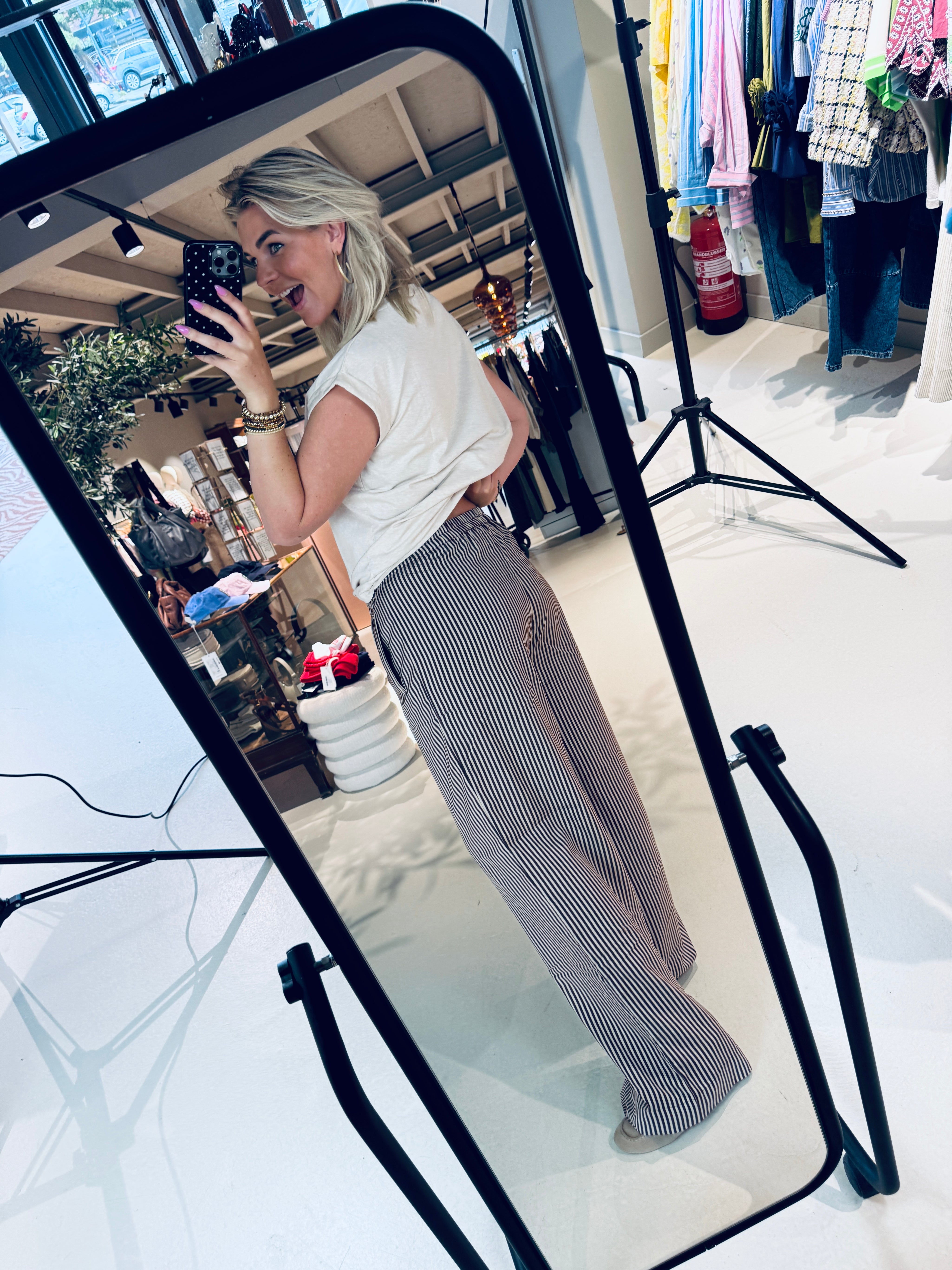 Celin stripe pants