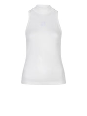 Lako mockneck logo tanktop - Optic White