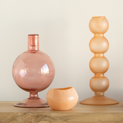 Urban Nature Culture candle holder Sopra cameo brown