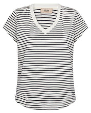 MMKala V-SS Stripe Tee Mos Mosh