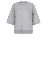 Rogue kimono sleeve sweater - Heather grey