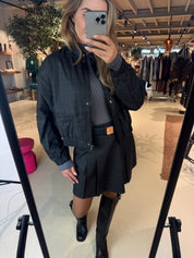 EloraCC Pocket Pleat Mini Skirt