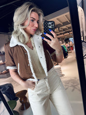 Jessi Blouse met korte mouwen van Baum Und Pferdgarten