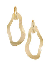 Oorringen Met Organische Hanger