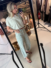 Lew grüne Gepardenhose