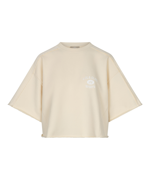 Anine Sweater in bruin en creme voor dames van The Lola Club