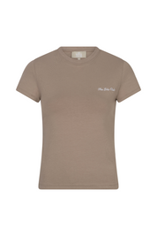 Nicole Tee in bruin en creme voor dames van The Lola Club