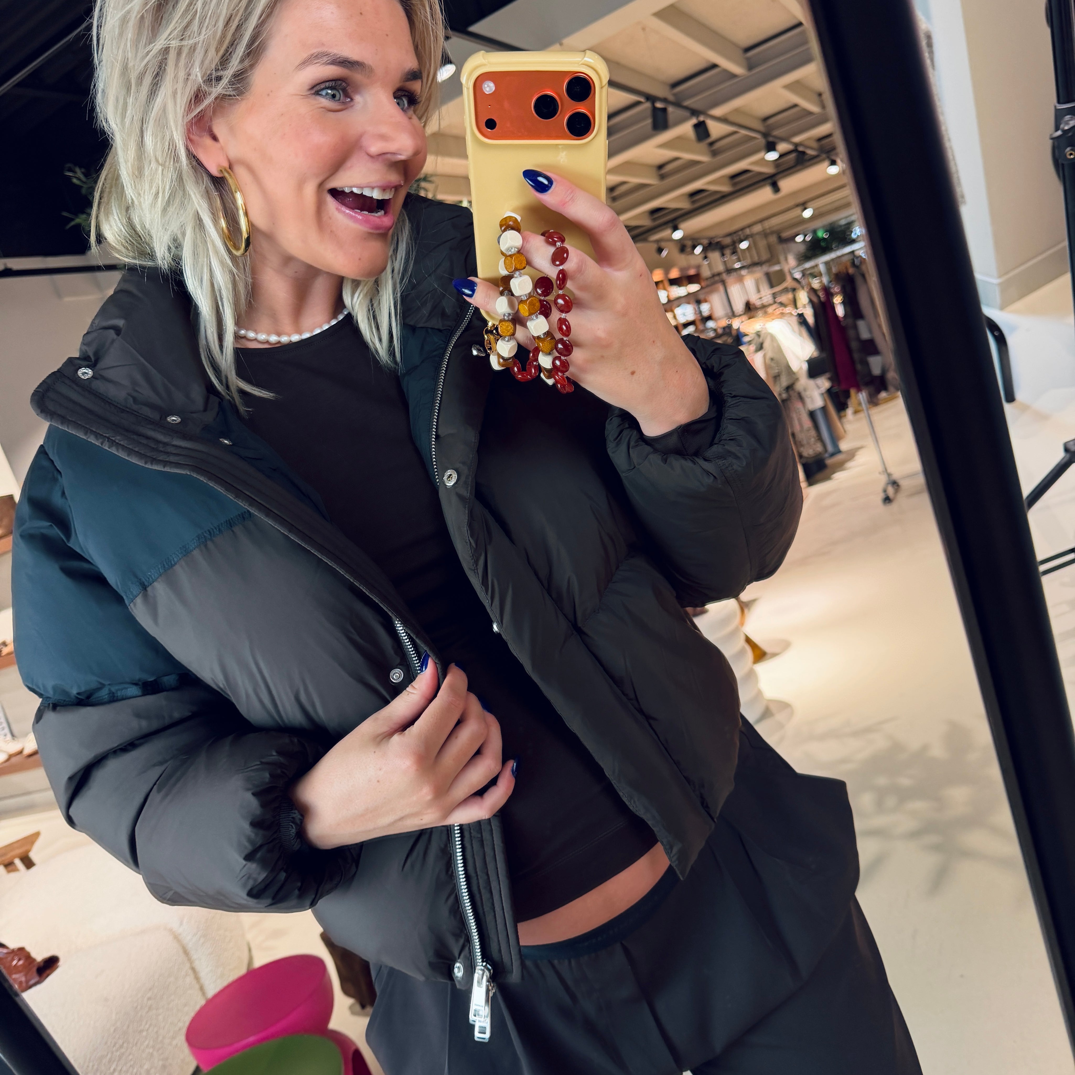 Safern Puffer Jacket van Samsoe&Samsoe | RIXT