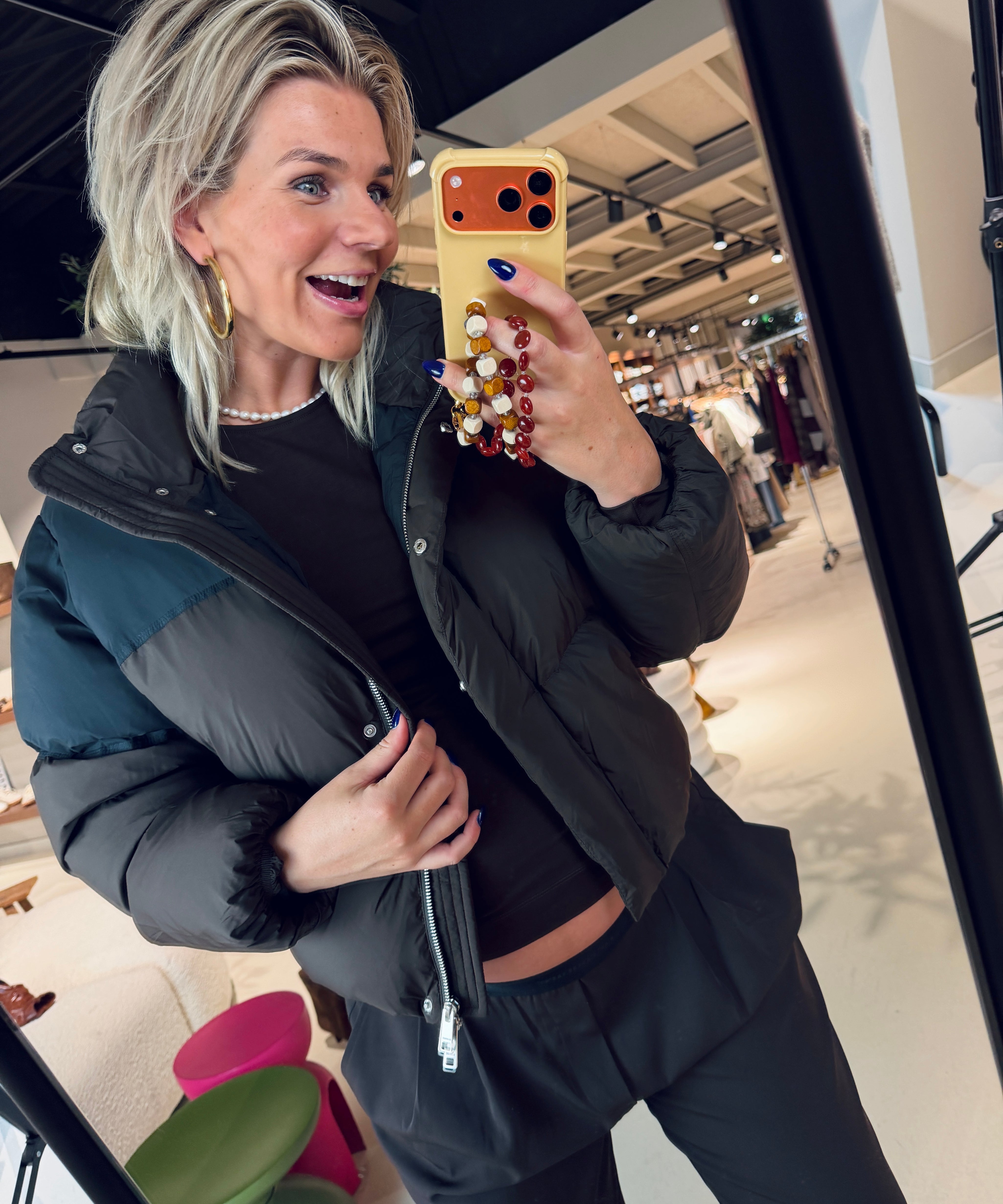 Safern Puffer Jacket van Samsoe&Samsoe | RIXT