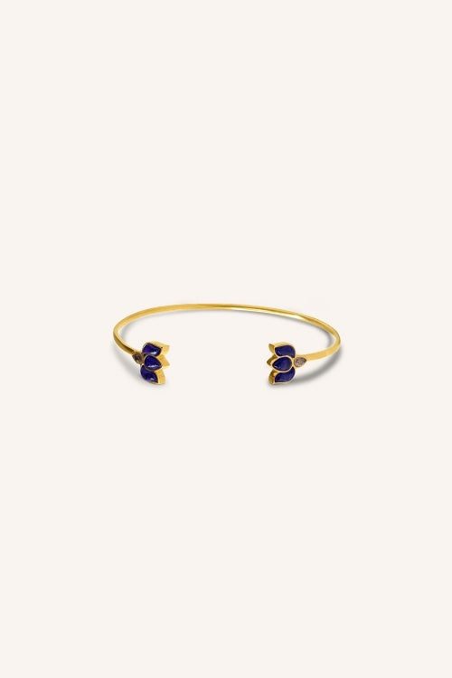 Lotus bracelet - Blue