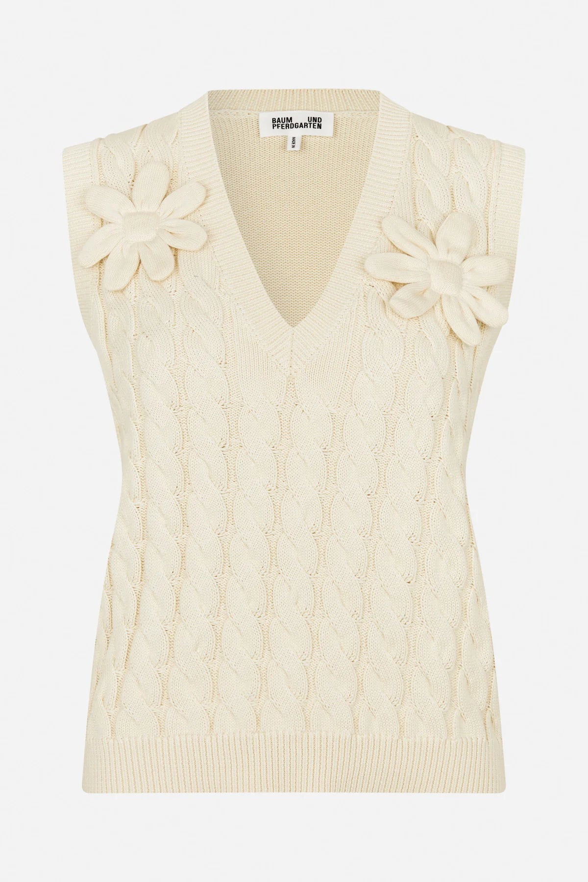 Carli Top met 2 bloemdetails van Baum Und Pferdgarten