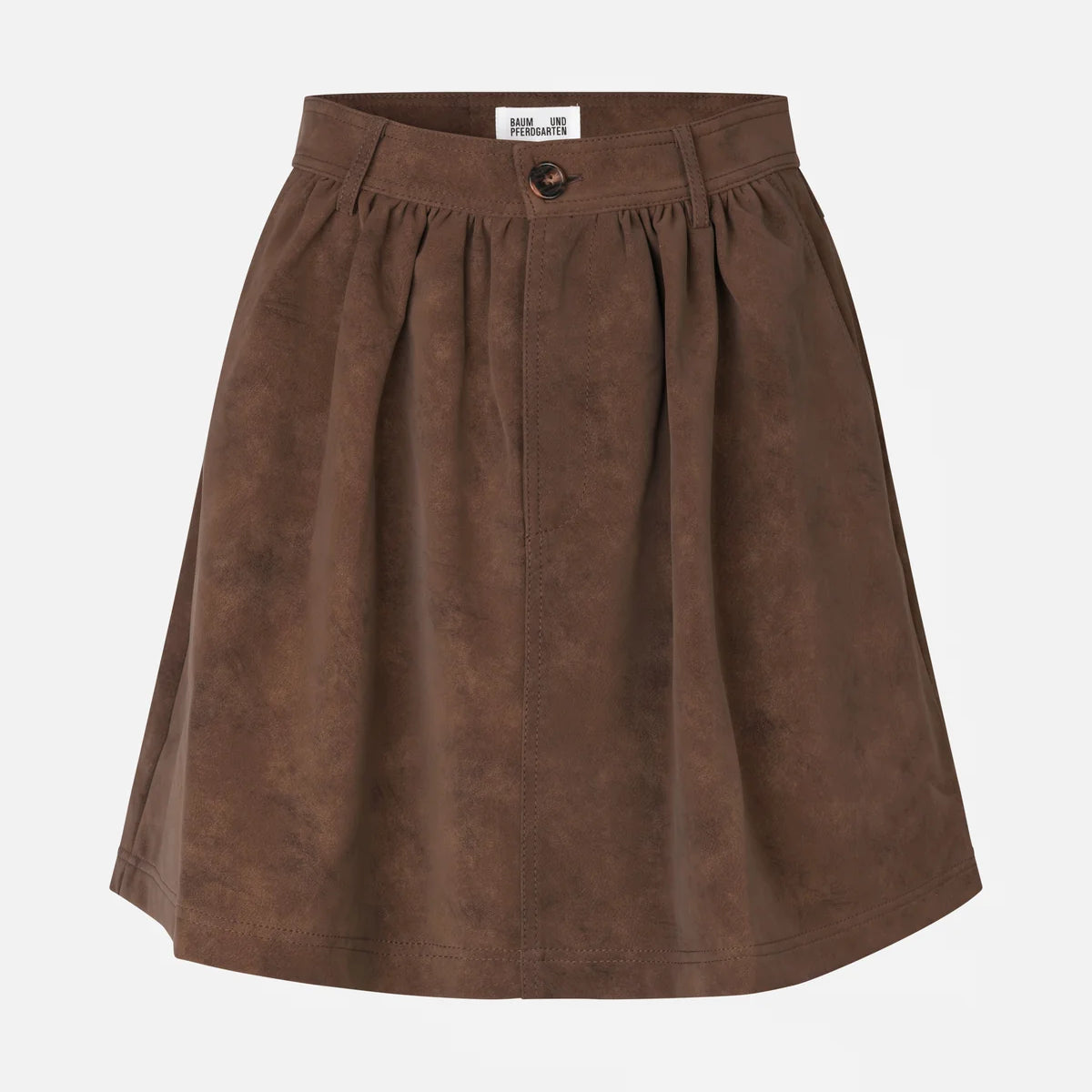 Shea Skirt suede bruin voor dames van Baum Und Pferdgarten