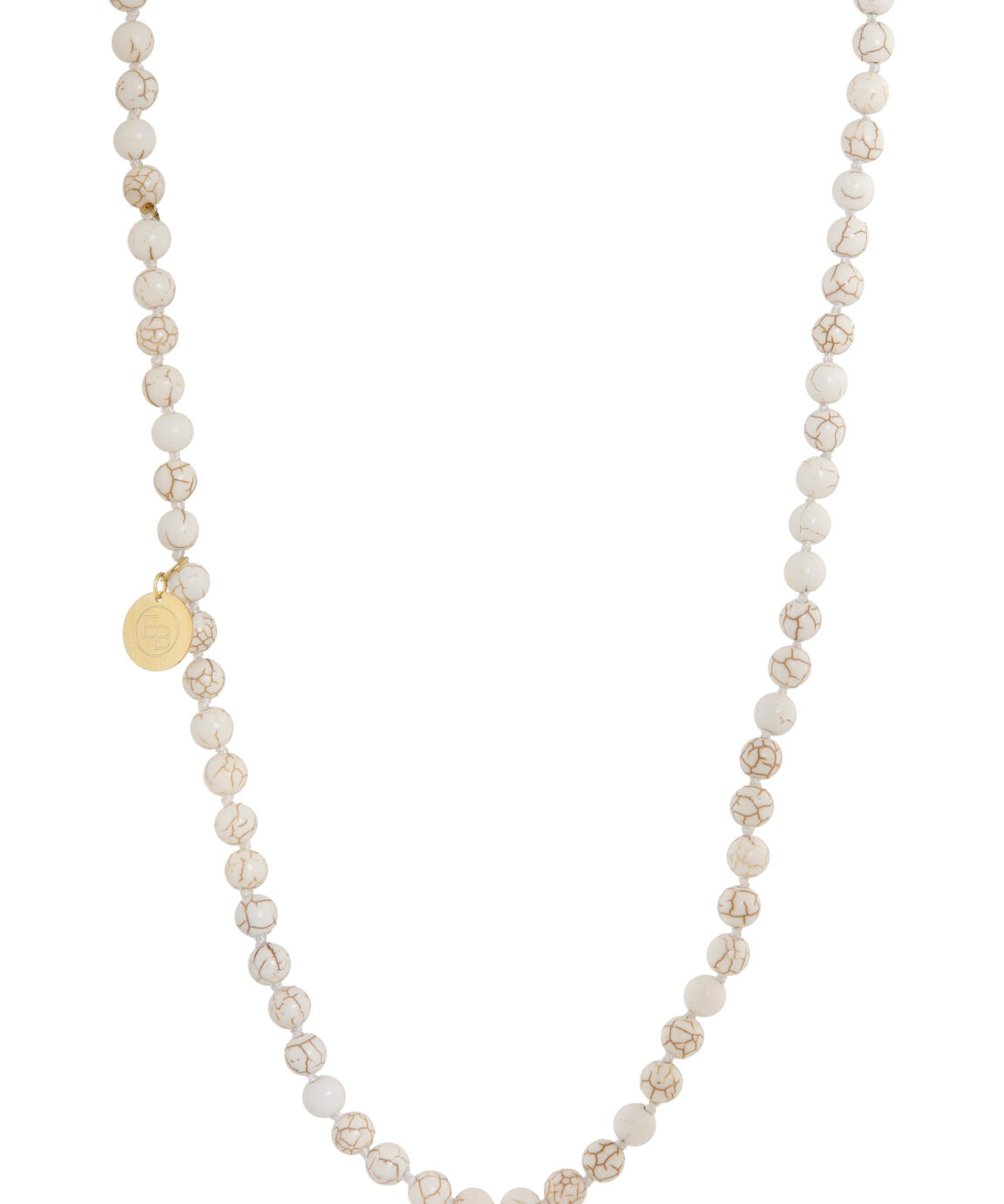 Lange gemstone ketting van Ellen Beekmans