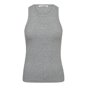 SaharaCC Embroidery Tank Top - Light Grey