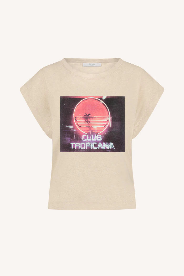 Mason tropicana top - Oyster melee