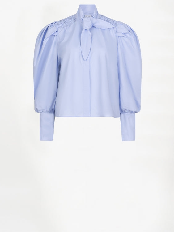 Casson smocked blouse