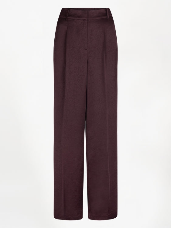 Jules creased satin pants