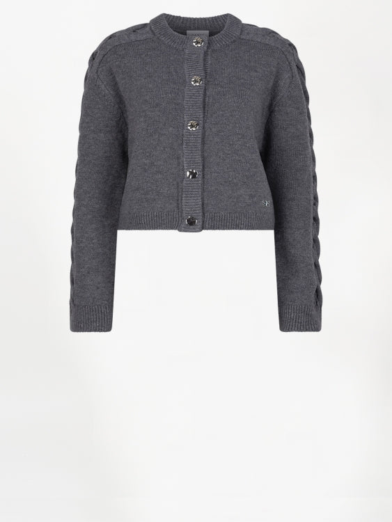 Haby braided cardigan