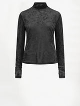 Olya Samt-Layering-Mesh-Top