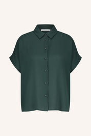 Karly viscose blouse - Dried basil