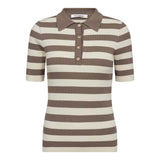 BonnyCC Stripe S/S Polo-Strick