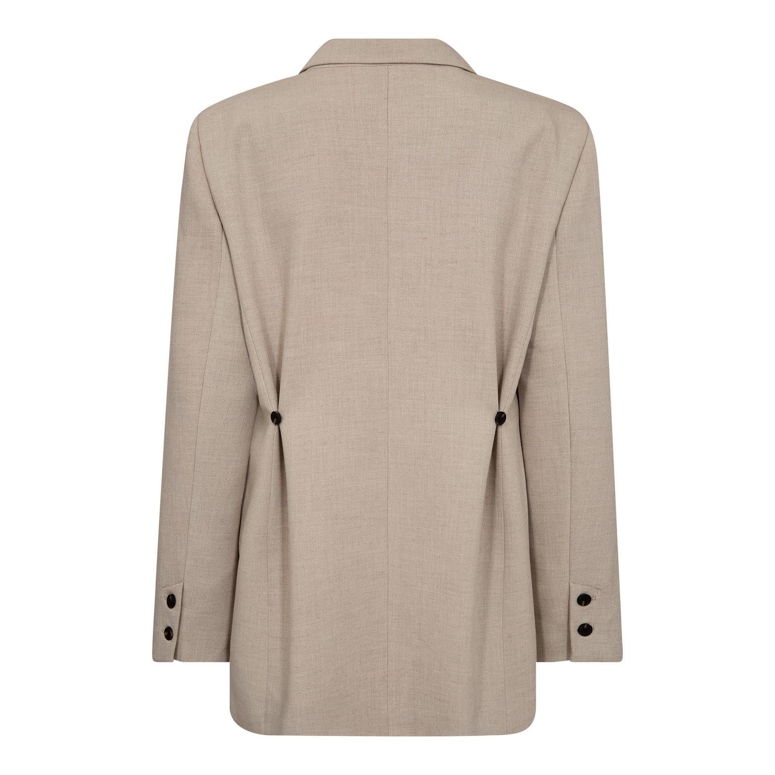 MavaCC Power Blazer met knoop details aan de achterkant