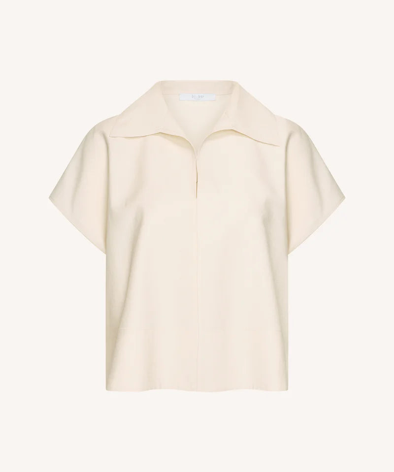 Zia Blouse met korte mouwen voor dames van BY-BAR