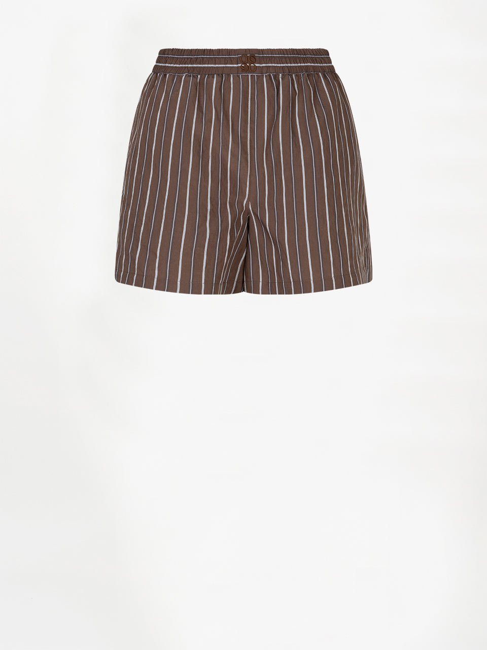 Riven striped shorts