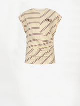 Vesna constructed stripe t-shirt