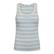 GrannyCC Rib Emb. Tank Top voor dames van Co'Couture