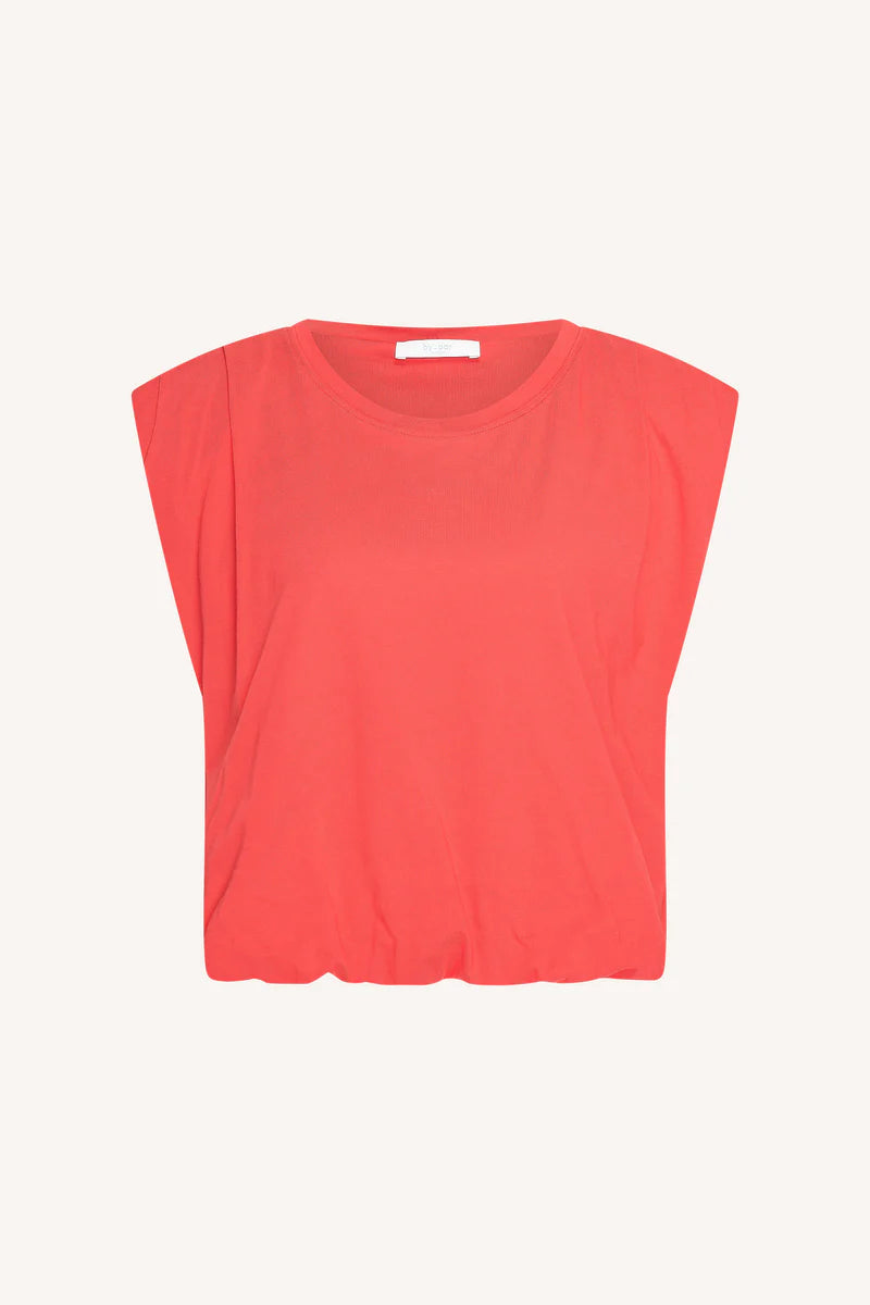 Nilou jersey top voor dames van BY-BAR