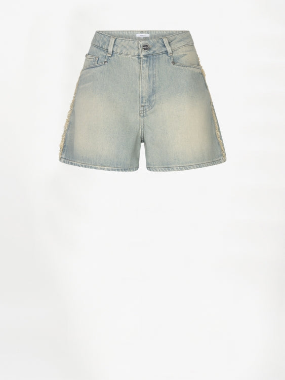 Menton fringed denim shorts voor dames van Dante6
