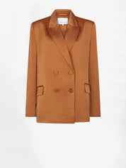 Sevigny relaxed satin blazer voor dames van Dante6
