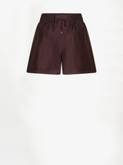 Quentyn relaxed fit shorts in het donkerrood van Dante6