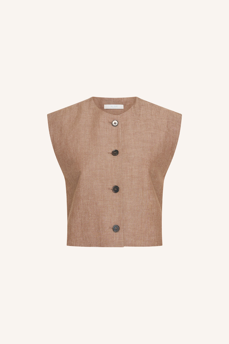 Nori girone gilet voor dames van BY-BAR