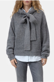 Hoody With Bow Tie