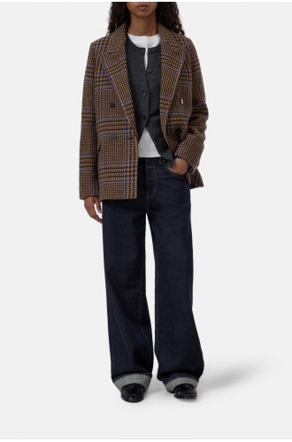 Fitted Doublebreasted Blazer