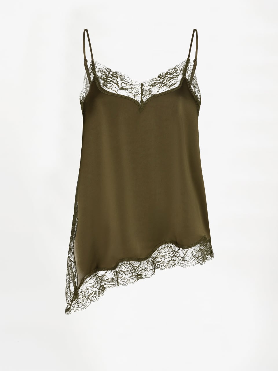 Dawna Bold Satin Lace Camisole