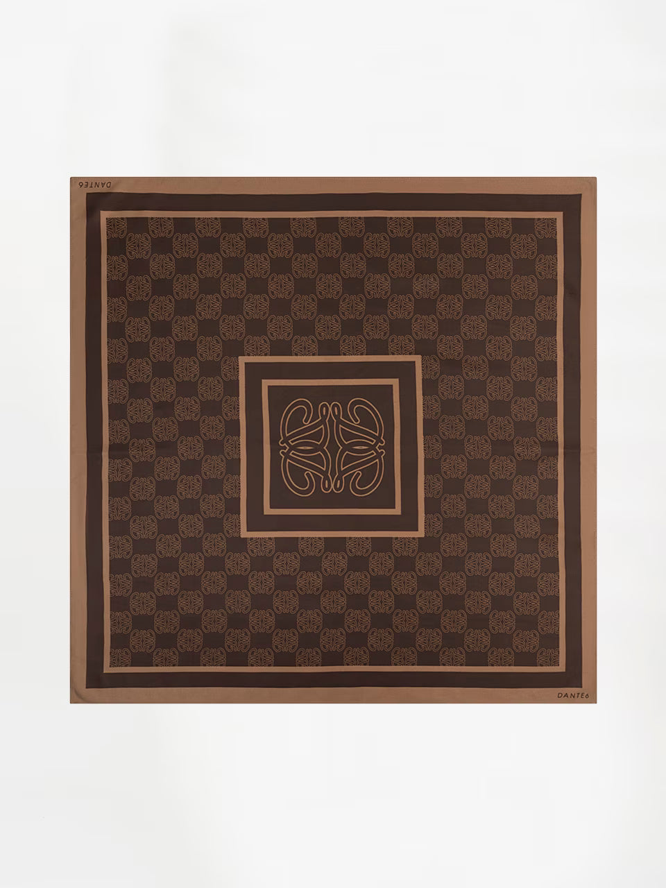Monogram Printed Scarf