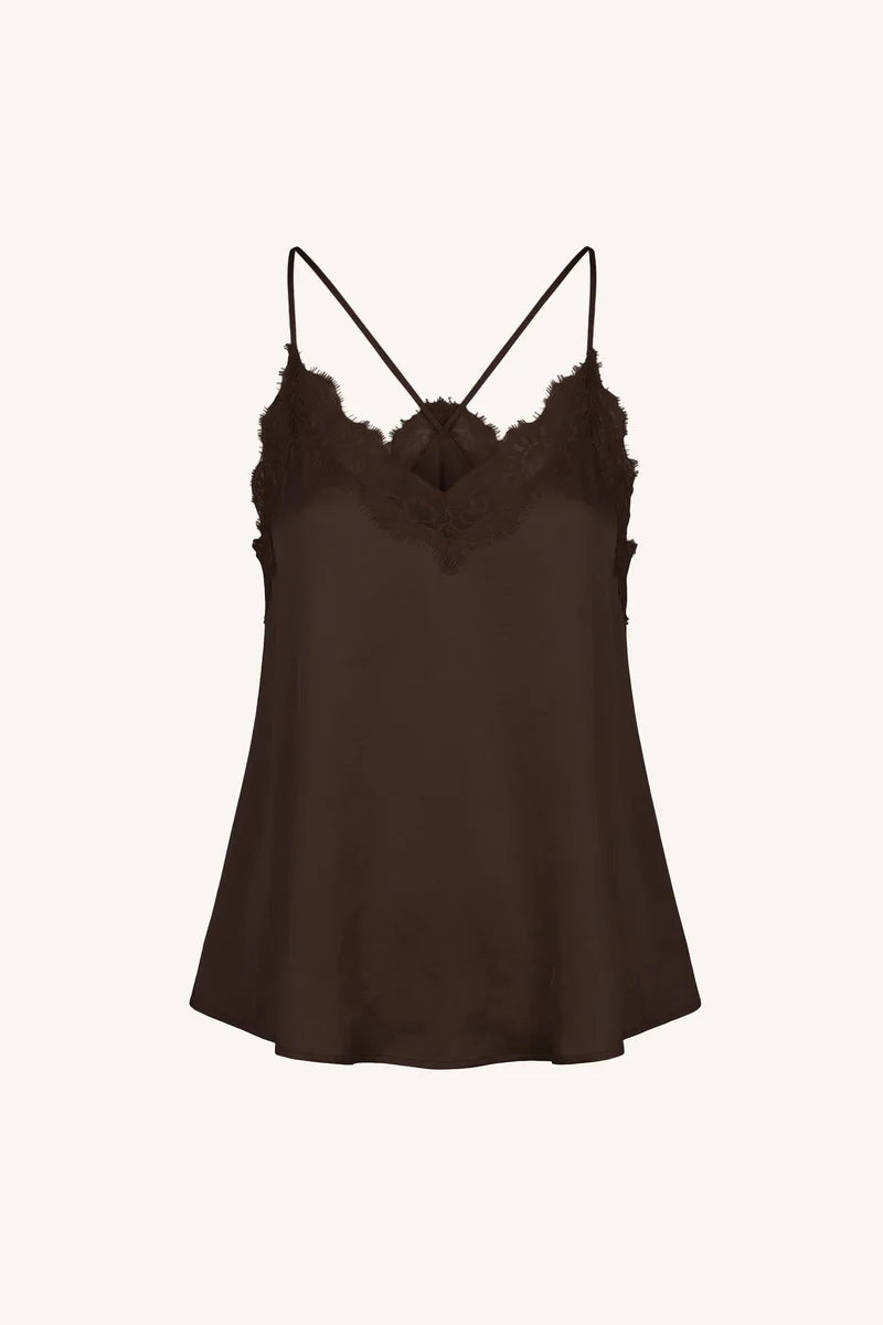 Pia satin top