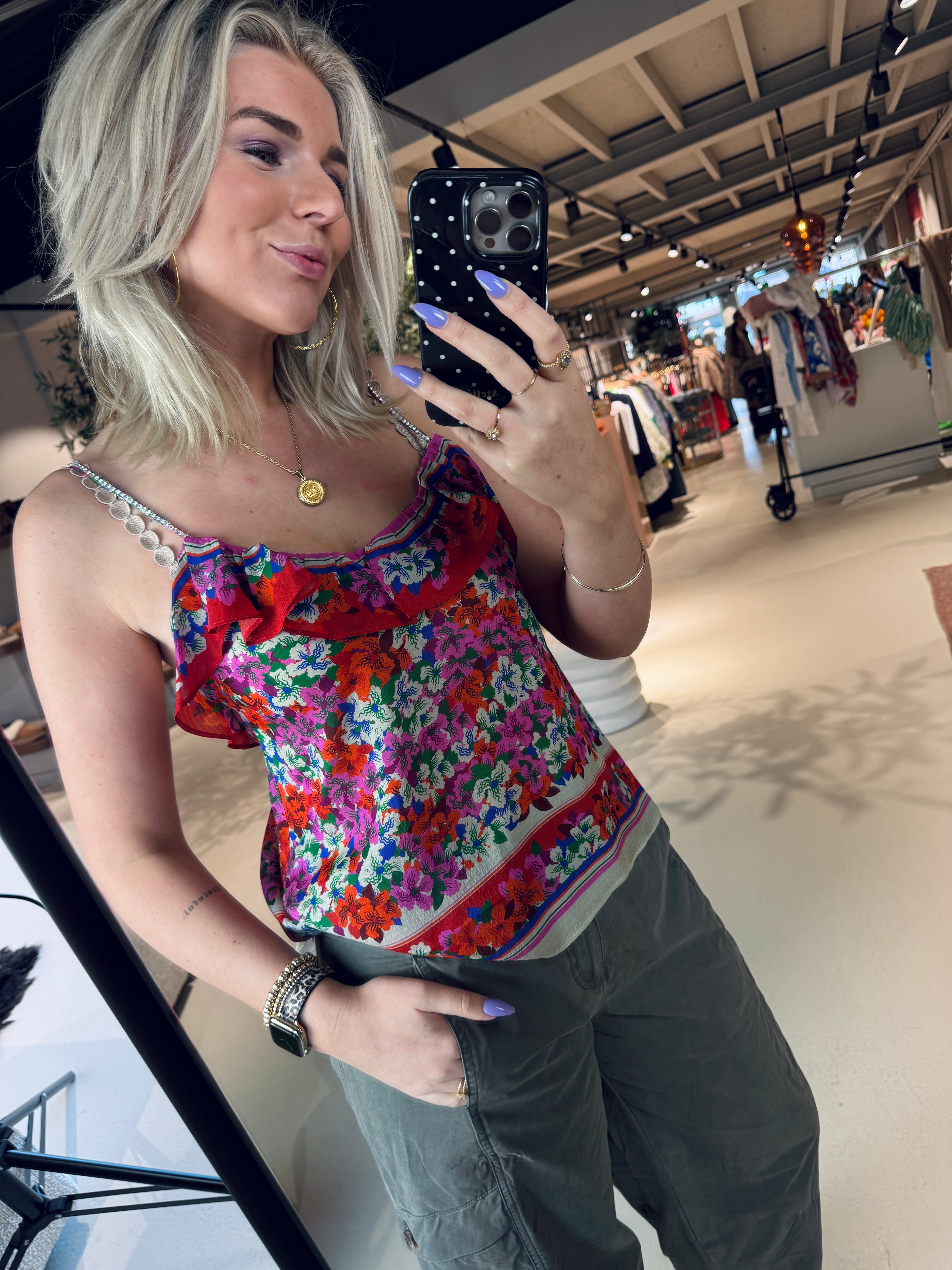 Jaghetti Sleeveless Top