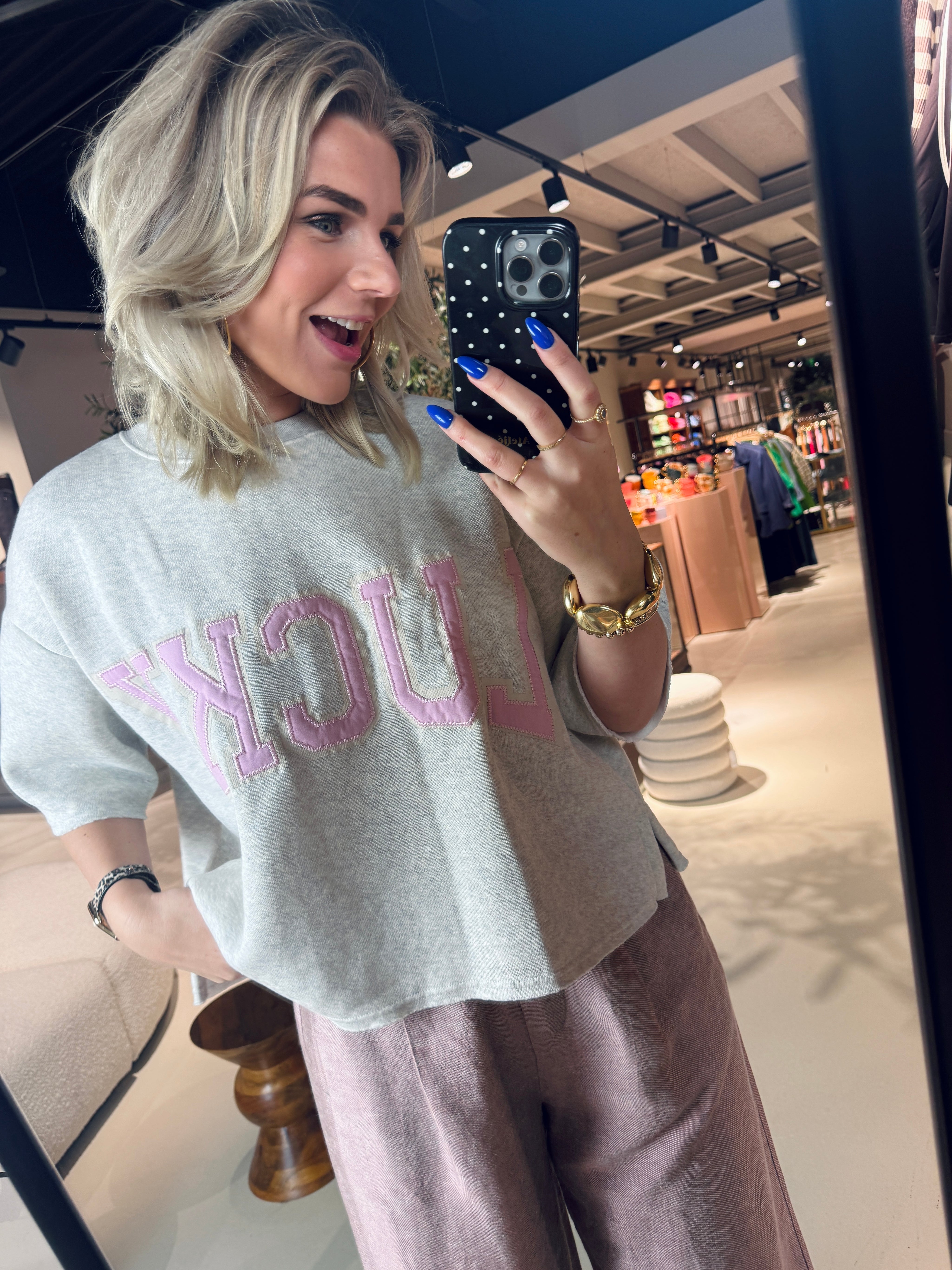 Willow lucky top dames trui van BY-BAR