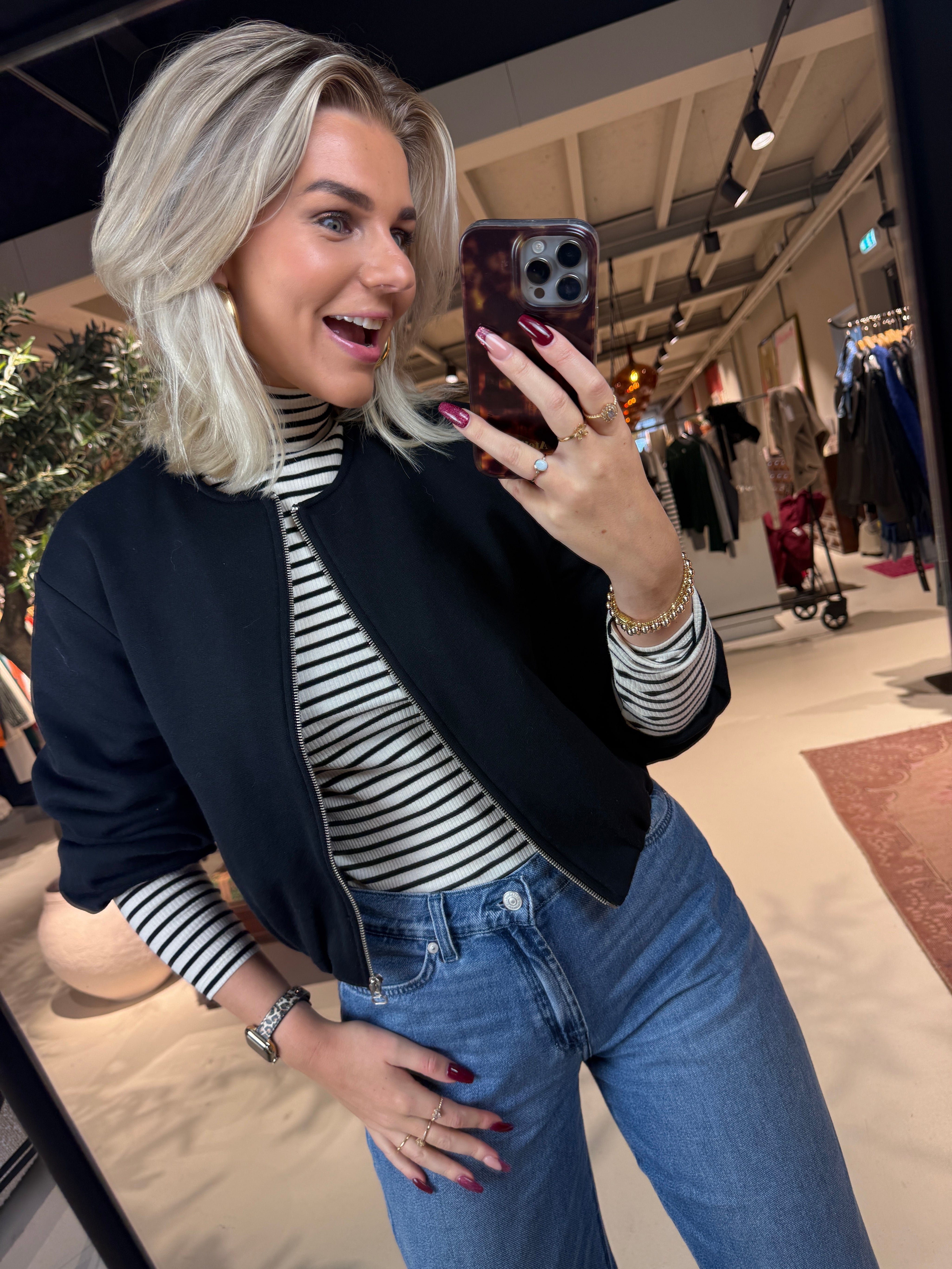 W25T1212LTD Cardigan print