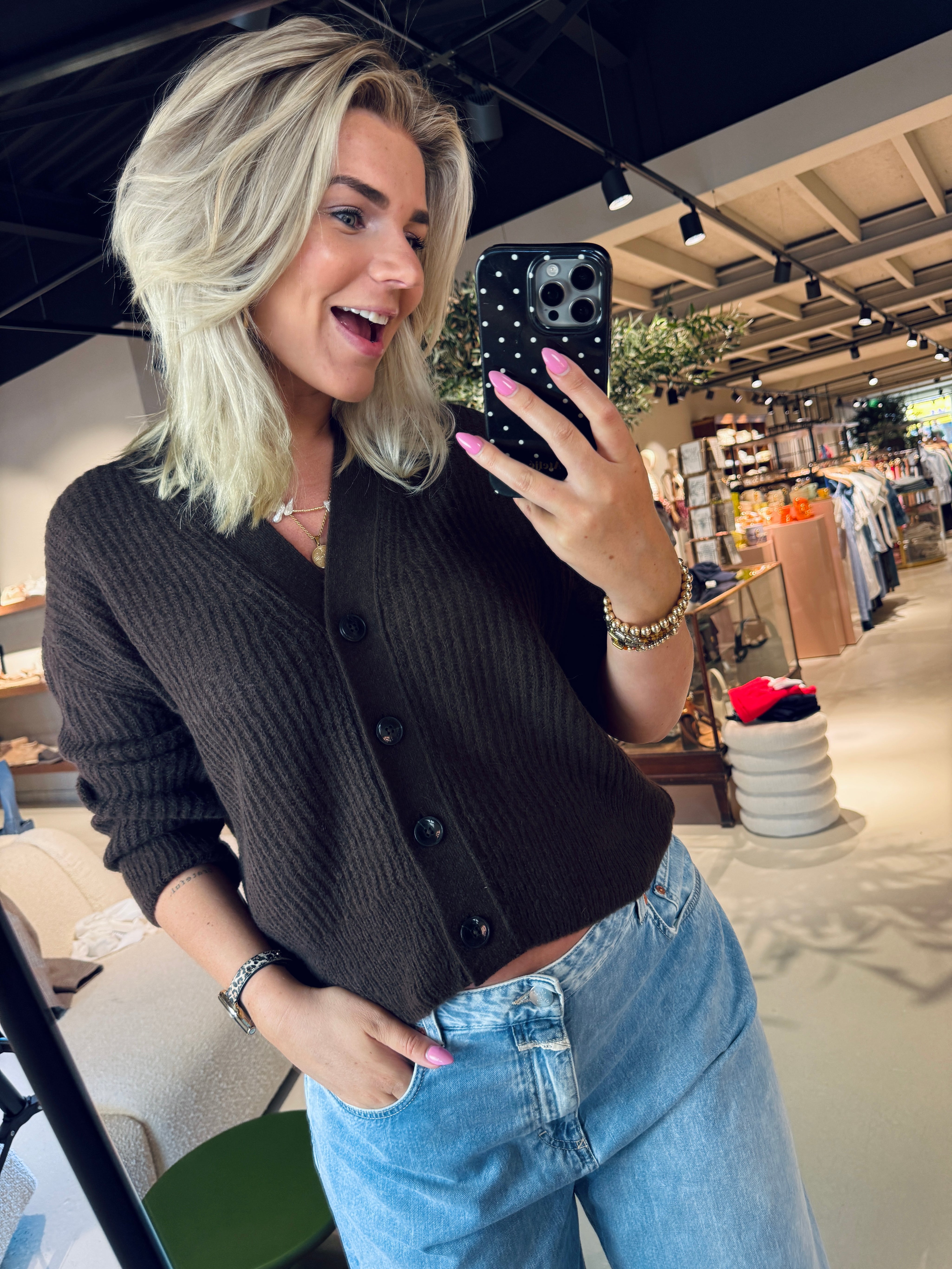 V cardigan