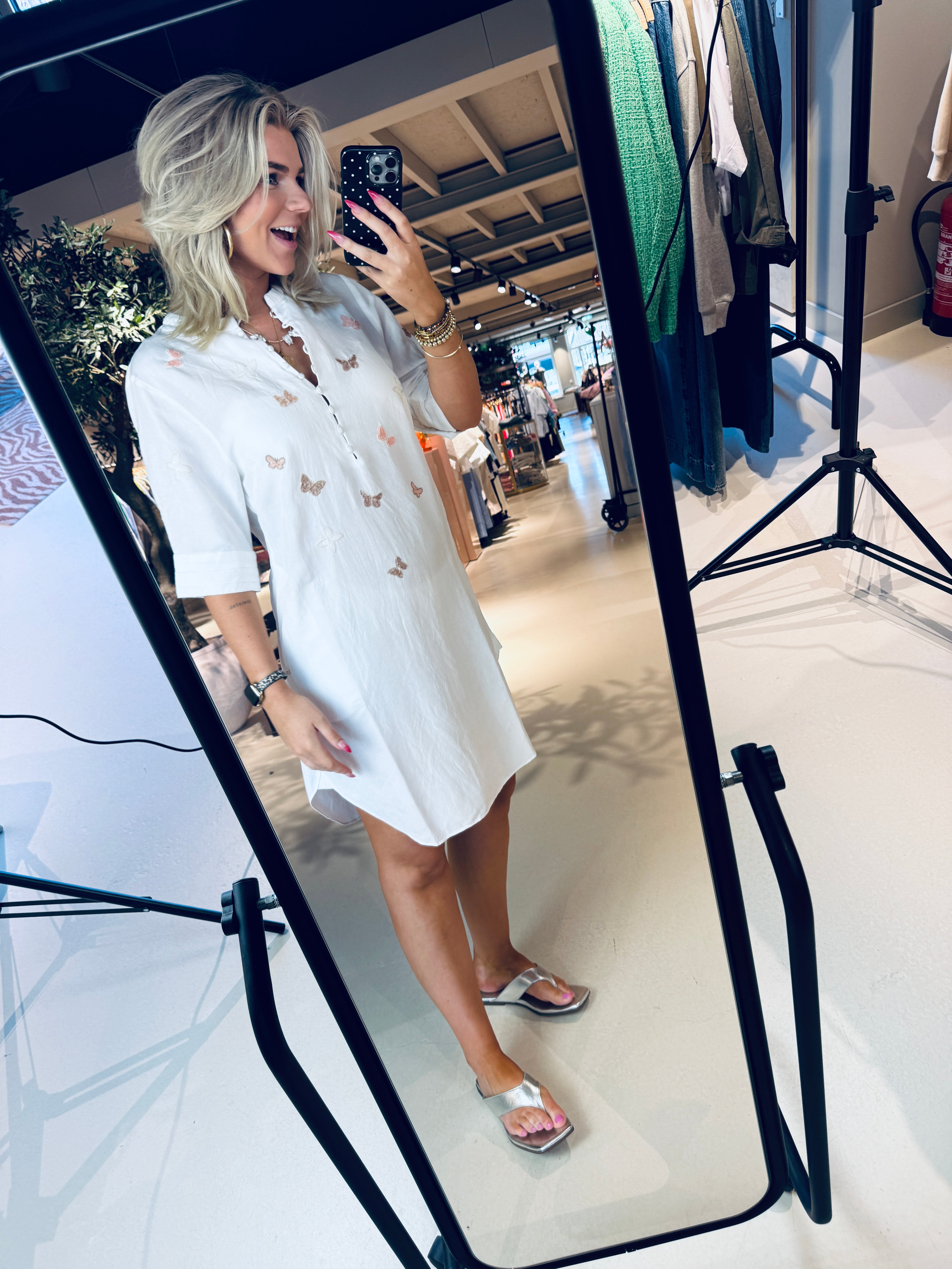 Madonna shirt dress