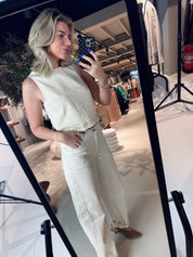 Niaka Jeans mid waist voor dames van Baum Und Pferdgarten