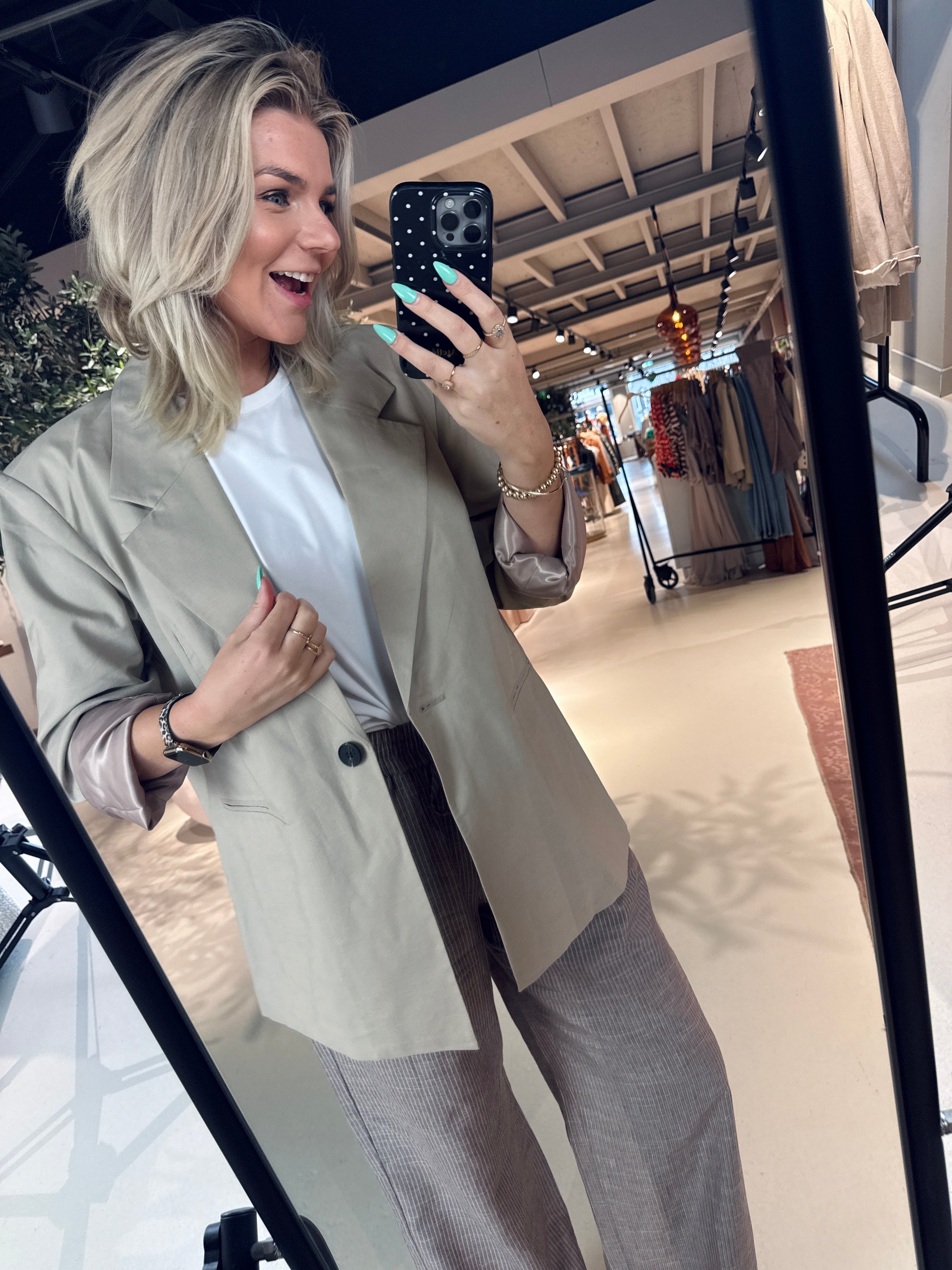 LeilaCC Power Blazer