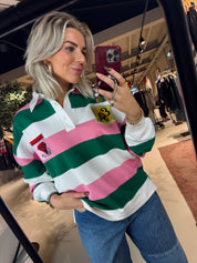 Joueur striped sweatshirt